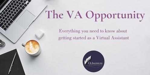 IN-PERSON EVENT:  The VA Opportunity : Everything you need to know about getting started as a Virtual Assistant