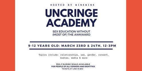 Uncringe Academy for Youth (9-12 years old)