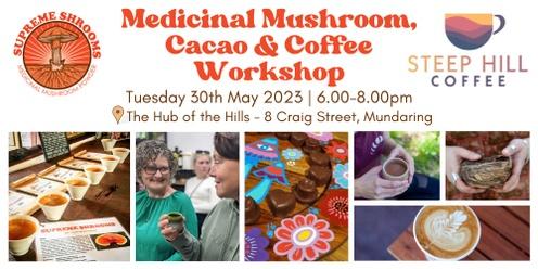 Medicinal Mushroom, Cacao & Coffee Workshop - Mundaring