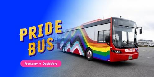 PRIDE BUS | FOOTSCRAY - DAYLESFORD - ChillOut Festival 2024