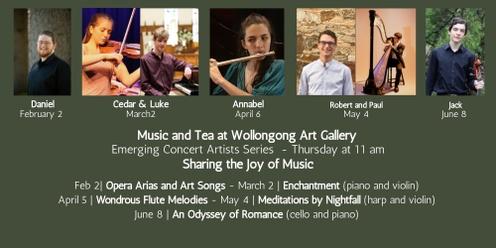 Music & Tea at the Gallery - Book Any Concert in the Series