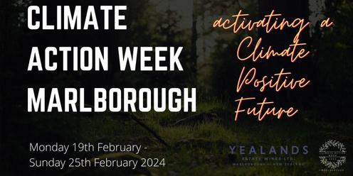 Climate Action Week Marlborough - 2024