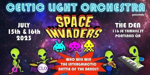 Celtic Light Orchestra presents “Space Invaders!”