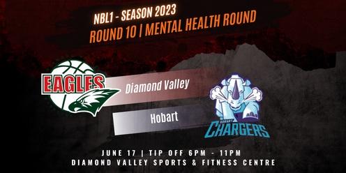 NBL1 Diamond Valley Eagles vs Hobart Chargers