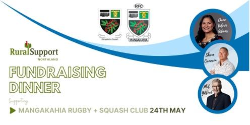 Mangakahia Rugby & Squash Club Fundraising Dinner
