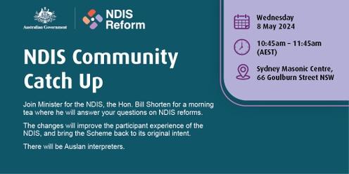 NDIS Community Catch Up – Sydney