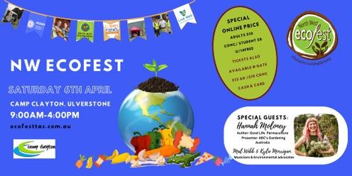 NW Ecofest 2024 April 6th @ Camp Clayton, Ulverstone