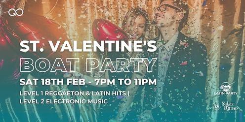 Tropical Boat Party St. Valentine's Sat 18th Feb
