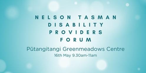 Nelson Tasman Disability Providers Forum