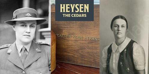 The Cedars White Gloves Talk: Nora Heysen's Art of War