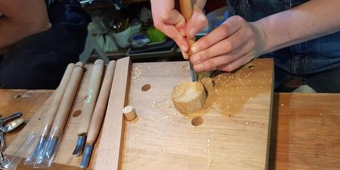 Japanese Timber Spoon Making