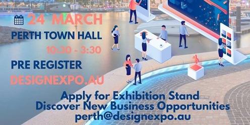 Design Expo Perth Town Hall 24 March 10:30-3:30