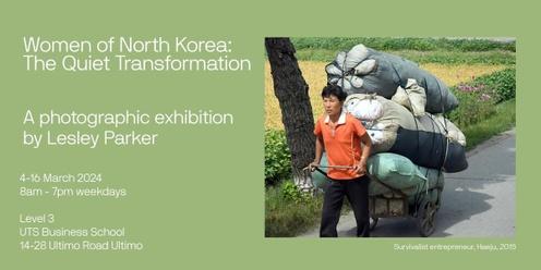 Photo exhibition: Women of North Korea - The Quiet Transformation