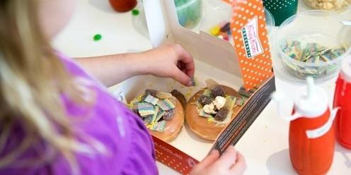 Little Paccas Krispy Kreme Doughnut Decorating 