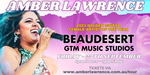 Amber Lawrence - Beaudesert GTM Music Studios - Live A Country Song Tour