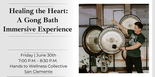 Healing the Heart: A Gong Bath Immersive Experience + CBD (San Clemente)