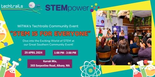 WiTWA Techtrails Community Event - "STEM is for Everyone!"