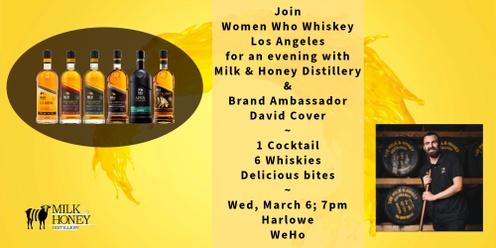 Milk & Honey Whisky Tasting w/ Brand Ambassador David Cover