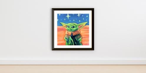 Baby Yoda Instructed Painting Event