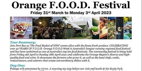 Orange F.O.O.D. Festival