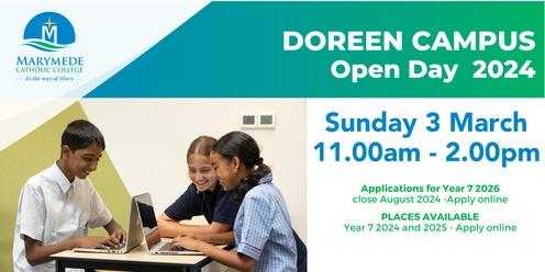 Marymede Catholic College - Doreen Campus ELC and  7-12: Open Day 2024