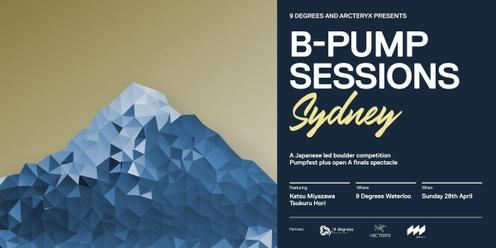 B-PUMP Sessions Sydney 