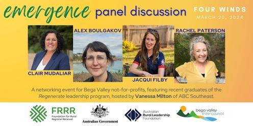 emergence - Bega Valley panel discussion & networking event