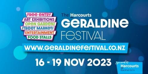 The Harcourts Geraldine Festival 2023