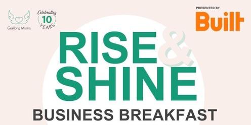 2023 Geelong Mums Rise & Shine Business Breakfast