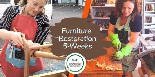 Furniture Restoration - 5 Weeks, West Auckland's RE: MAKER SPACE, Saturday 14 October to 11 November 10 am -12.00pm
