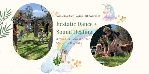 🌳🦋 Ecstatic Dance + Sound Healing @ The Unicorns Garden - 3 Dec