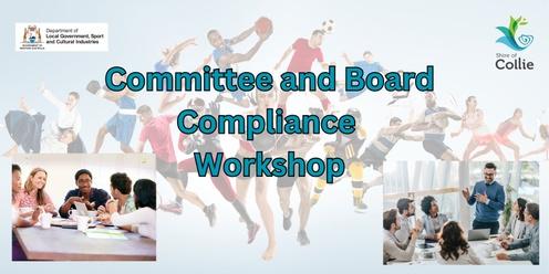Committee and Board Compliance Workshop