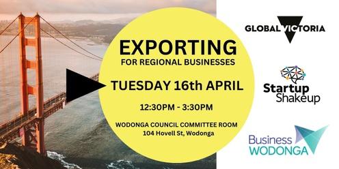 Exporting for Regional Businesses (Wodonga)