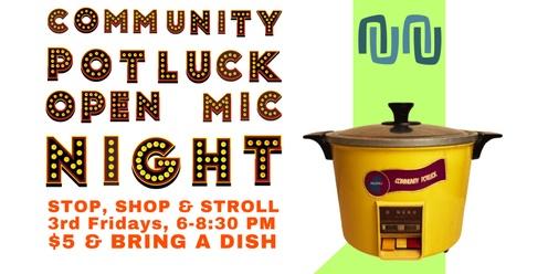Communiy Potluck and Open Mic