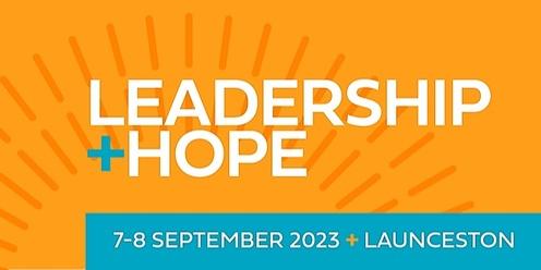Leadership + Hope Symposium 