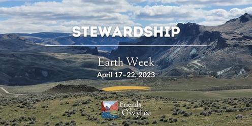 Earth Week Stewardship: Camping
