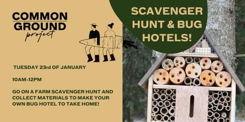 Upcycling Workshop - Insect Hotels & Farm Scavenger Hunt