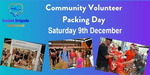Brisbane Basket Brigade 2023 Community Volunteer Wrapping & Packing Day
