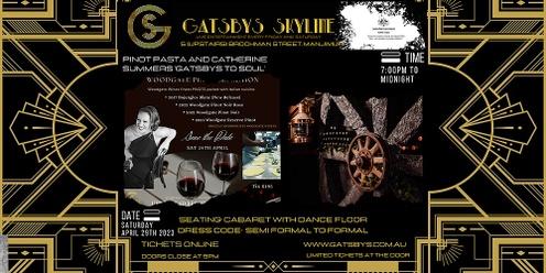 Pinot, Pasta and Catherine Summers Performance of 'Gatsby to Soul'