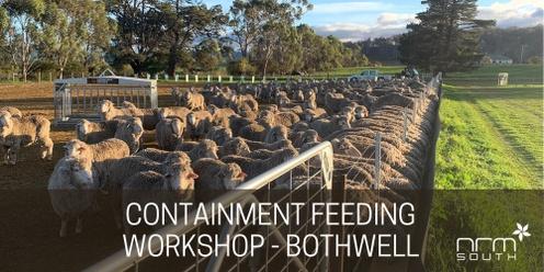 Containment Feeding and decision tools workshop Bothwell 