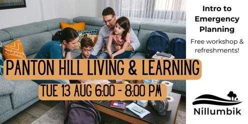 Intro to Emergency Planning Workshop - Panton Hill Living & Learning