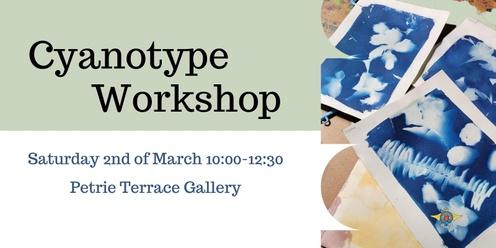 March Cyanotype Workshop at Petrie Terrace Gallery