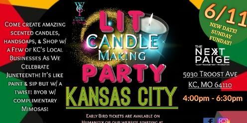3rd Annual Lit Candle Making Party - Kansas City Edition