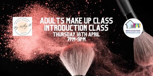 Adults Makeup Class: Introduction to make up - April 2024