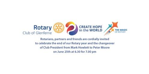 Rotary Club of Glenferrie Changeover 2024