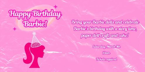 Barbie's Birthday Storytime 