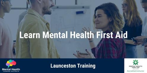 2-day Mental Health First Aid Couse Launceston - April 19th - 20th 2023