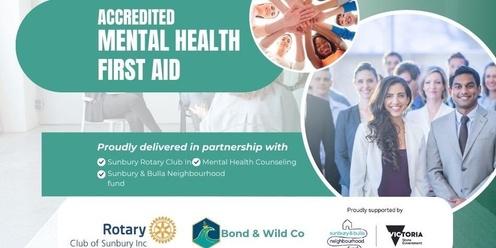 Mindful Support: Subsidized Mental Health First Aid Training Thursday & Friday