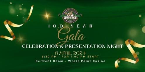 100 Year Gala Celebration and Presentation Night