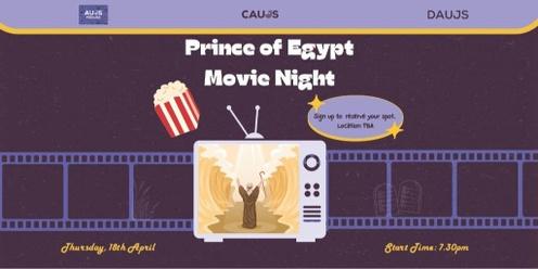 AUJS Prince Of Egypt Movie Night